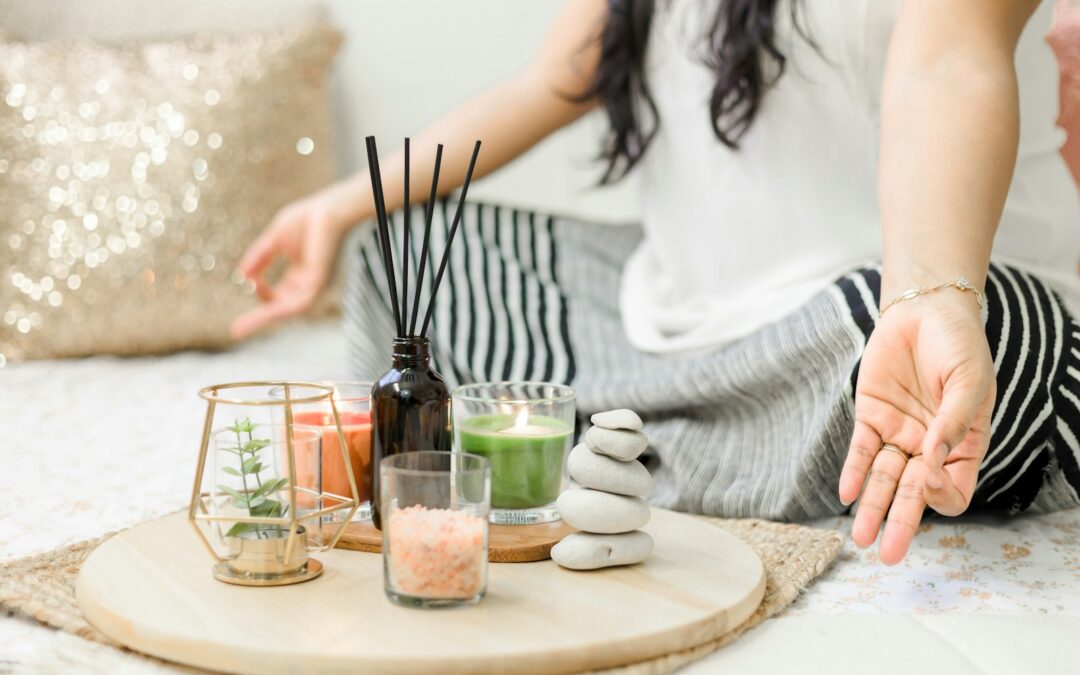 woman in white tank top holding black chopsticks